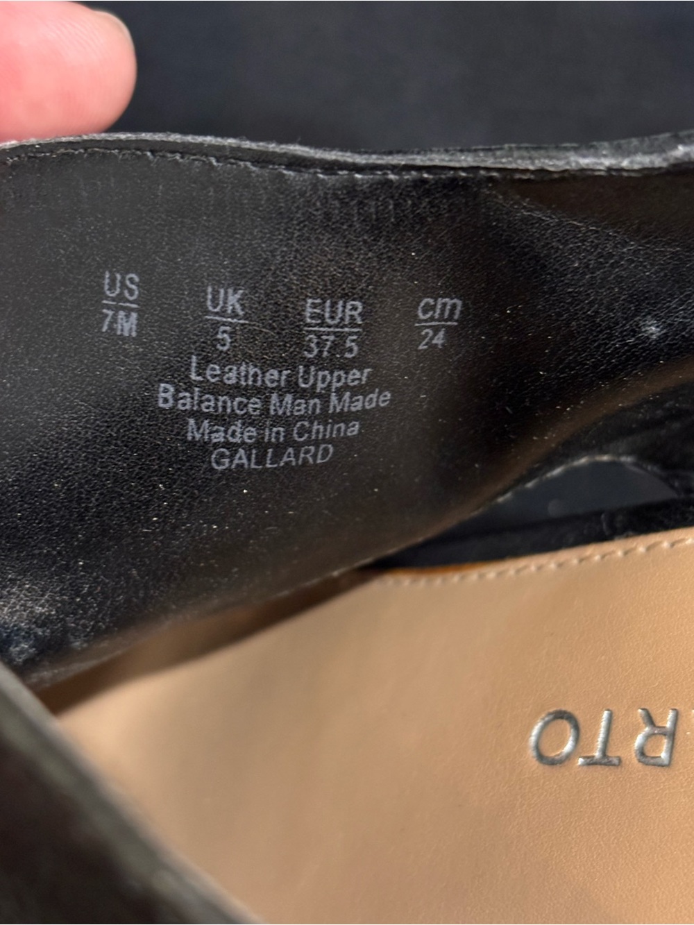 Franco Sarto Black Leather Wedge Sandals Peep Toe Cork Platform Heel Size 7 - Picture 8 of 11